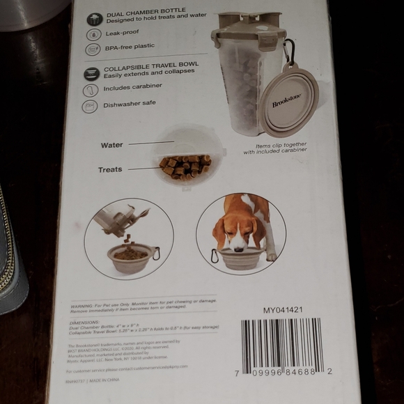 Brookstone Pet Travel Set - Picture 2 of 6